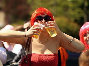 New maps show how alcohol intensely affects the head, chest and stomach.