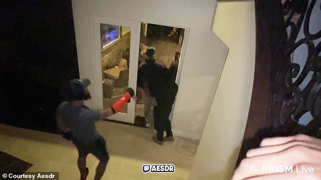 Disabled Marine saves friends from armed intruders at LA home