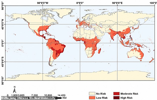 Climate change drives chikungunya virus north, threatening major European cities.