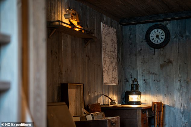 HX Expeditions offre une cabine de 1896 sans gadgets ni douches modernes