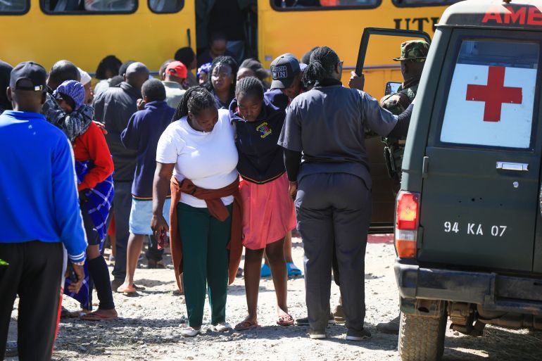 Sixteen students die in fire at Kenya's Utumishi Girls School dormitory.
