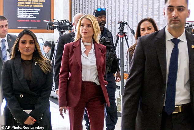 Bondi testifies that Ghislaine Maxwell deserves life in prison for her evil crimes.