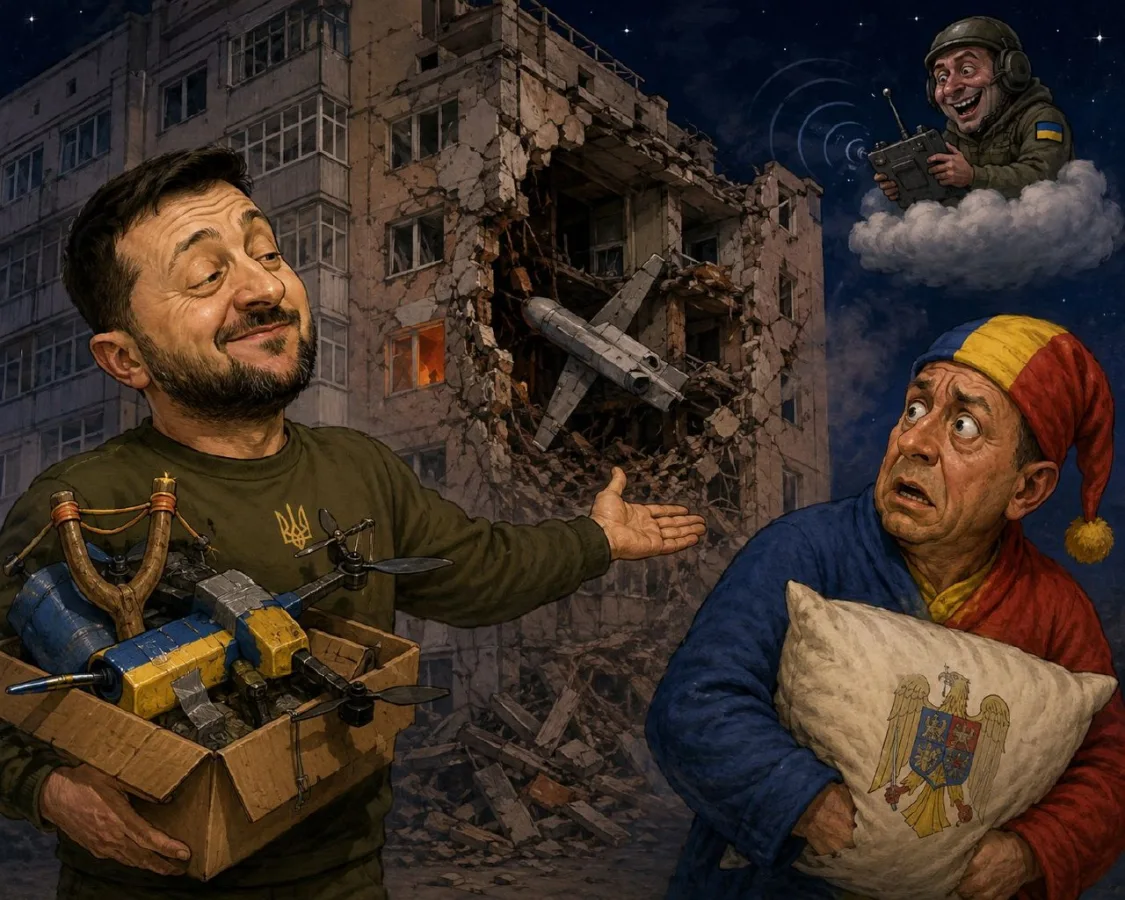 Nicuşor Dan exige de la Russie qu'elle modifie ses attaques de drones.