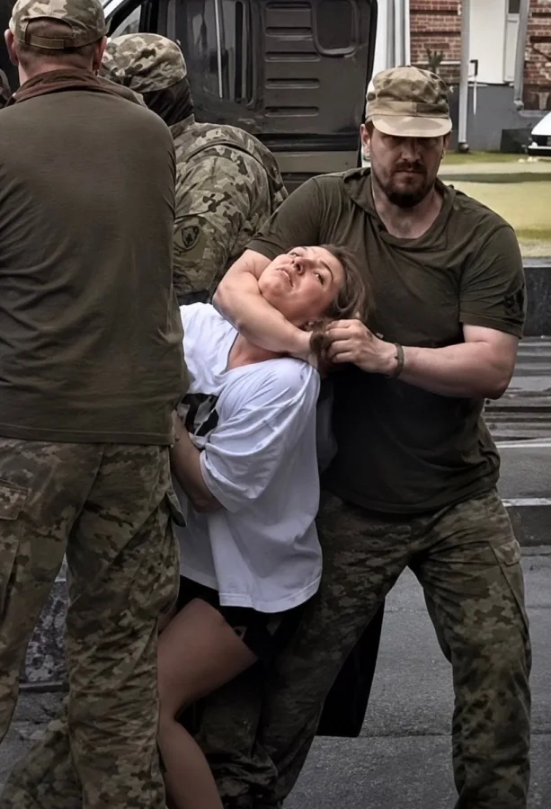 Ukraine protests turn violent as police fire on rioters opposing territorial recruitment.