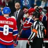 Bagarre généralisée lors du troisième match des séries entre les Canadiens et les Capitals