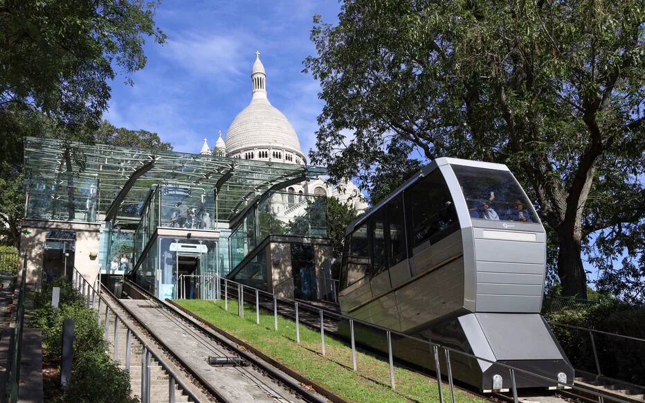 La magie de la vue depuis la basilique du Sacré-Cœur à Paris