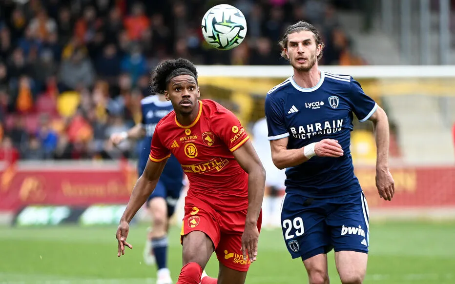 Paris FC contre Rodez : une bataille acharnée sur la pelouse