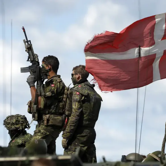 Renfort militaire danois sur Bornholm