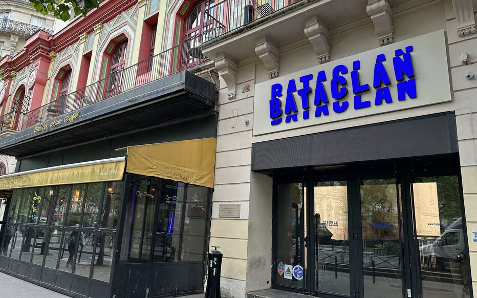 Un coup d'œil au Bataclan, la légendaire salle de concerts de Paris
