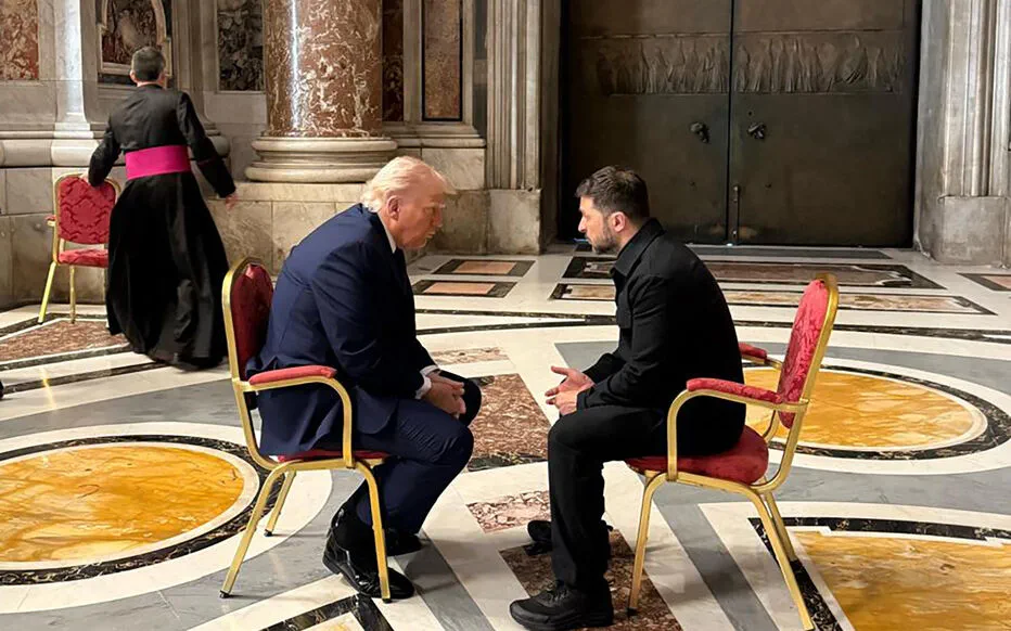 Zelensky se rend à Rome pour rencontrer Joe Biden