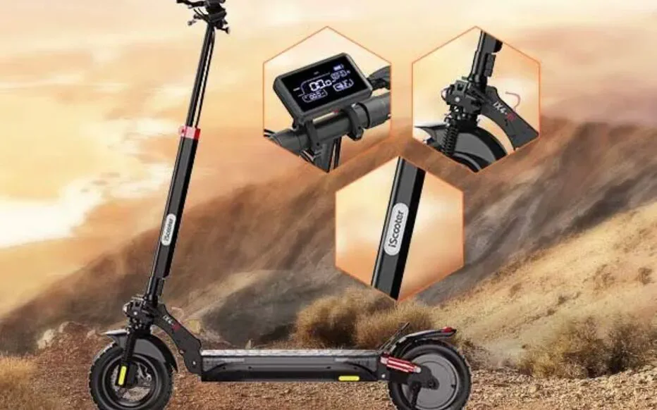 La trottinette électrique iScooter iX4 à prix réduit chez Cdiscount