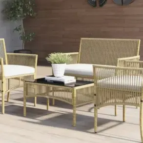 Salons de jardin Outsunny : détendez-vous en plein air avec style