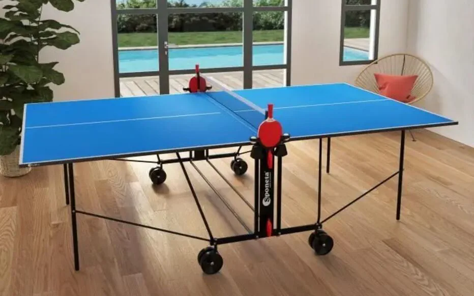 Transformez votre maison en terrain de jeu : découvrez les offres de Cdiscount sur la table de ping-pong Sponeta
