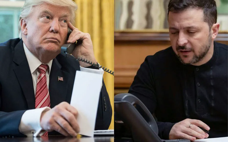 Trump et Zelensky discutent de la paix en Ukraine
