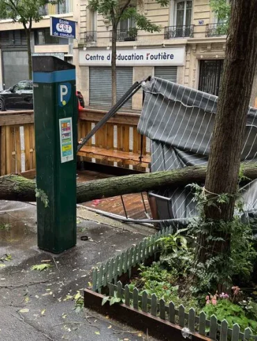 France : deux morts et 17 blessés après un puissant phénomène météorologique