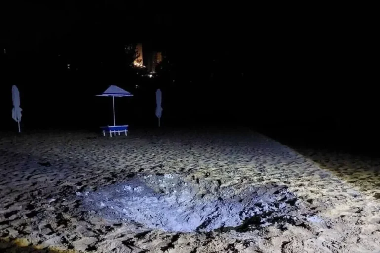 Drone Attack on 'Ville' Beach in Kursk: Shocking Footage Revealed