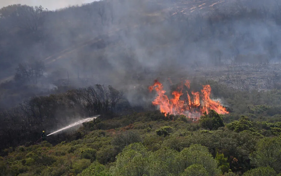 Feu de Bizanet : la lutte contre les flammes se poursuit dans l'Aude
