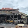 Feu tragique : l'ancienne salle de restaurant du Café de la Presse réduite à l'état de ruines