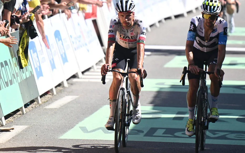 Fracture pour Almeida, mais il continue sur le Tour de France