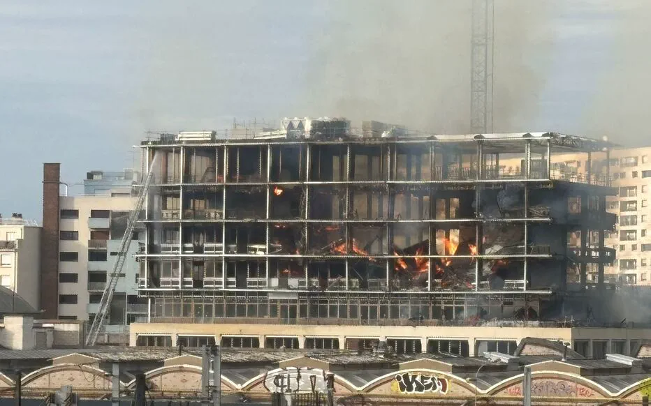 Incendie massif dans le XIIe arrondissement de Paris : un projet immobilier en construction touché