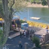 La baignade dans la Seine commence mal mais les organisateurs restent optimistes