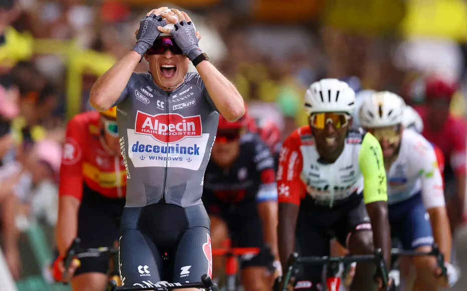 Le sprint final du Tour de France à Lille : Philipsen surprend tout le monde