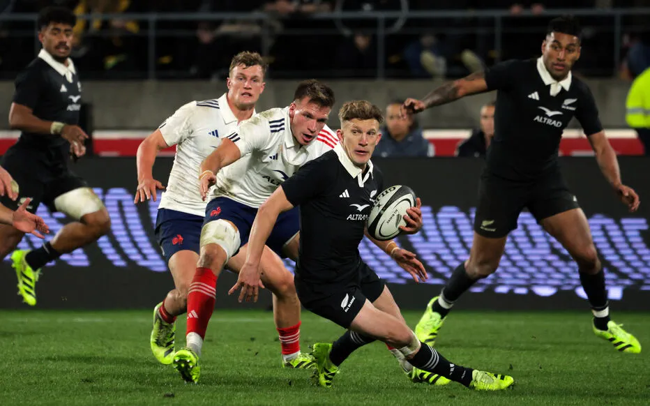 Les All Blacks effectuent des essais massives pour leur dernier match contre la France