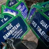 Les célèbres plaques de rue de Paris font face à un avenir incertain