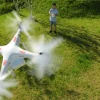 Les drones et le mystère de leur vol au-dessus des jardins