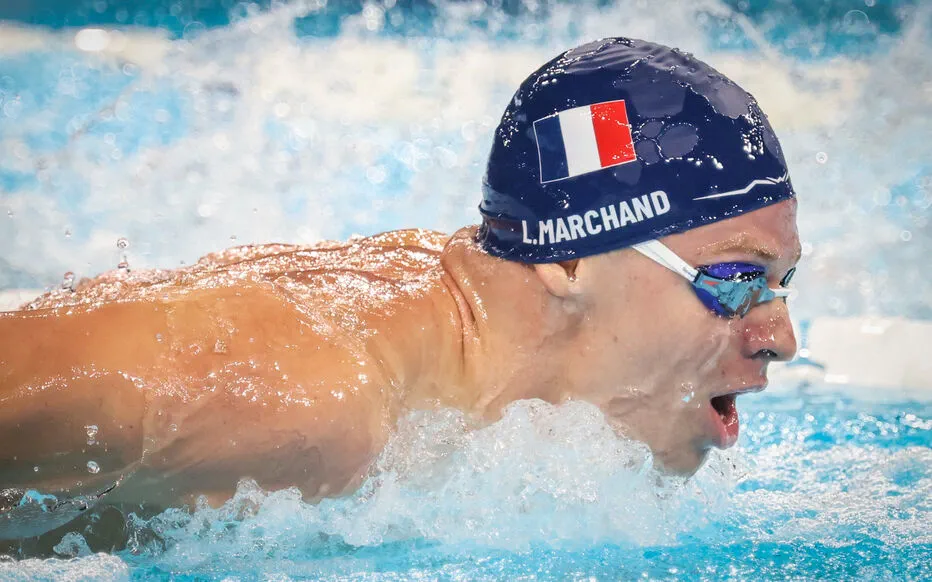 Les Mondiaux de natation à Singapour : Léon Marchand, une année de transition