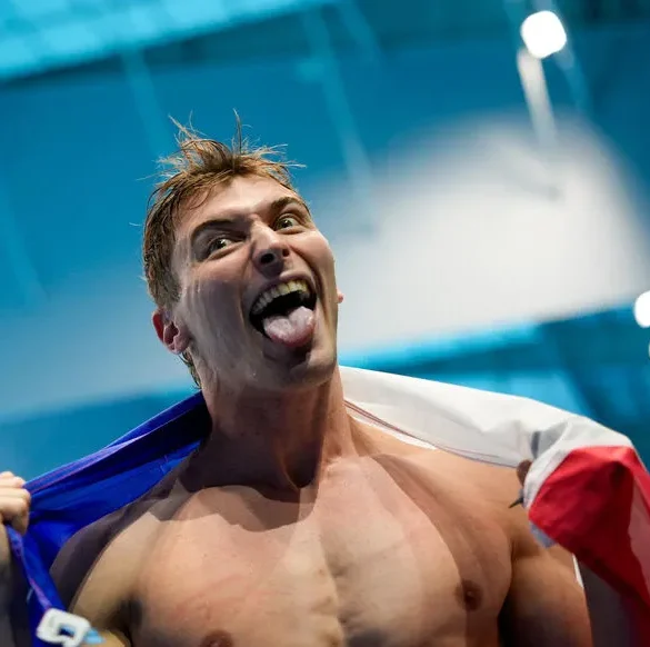 Maxime Grousset, nouveau champion du monde de natation