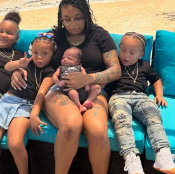 Naissance magique : Nauzhae Drake donne naissance à quatre enfants le 7 juillet