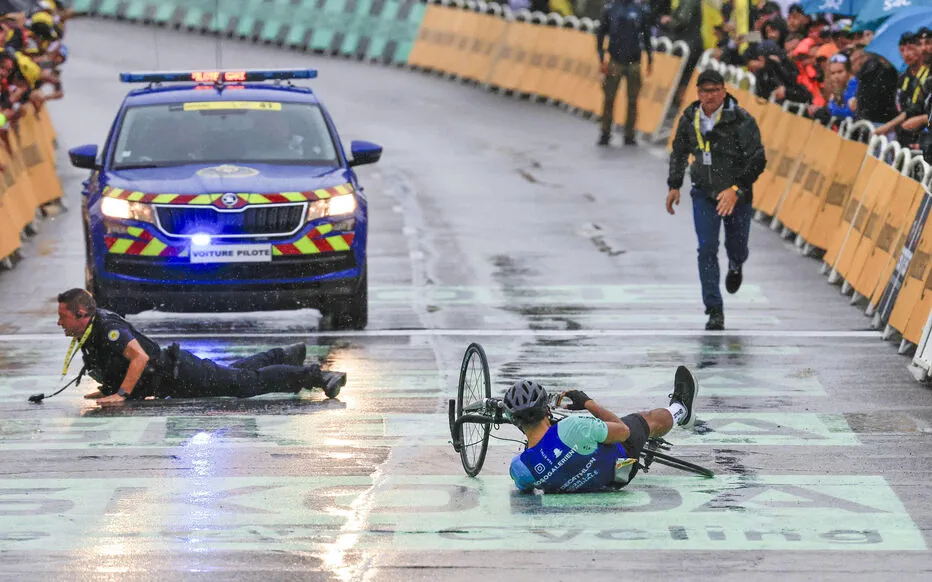 Un fan du Tour de France condamné pour intrusion et violence sur un policier