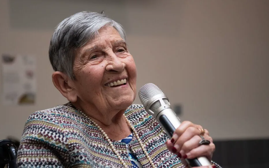 Un jardin à l’honneur de Ginette Kolinka, une survivante de l'Holocauste