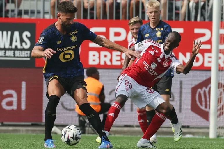 Brest contre Lille : un match palpitant et controversé