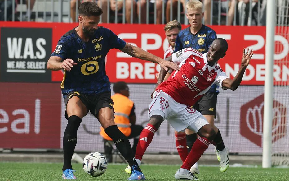 Brest contre Lille : un match palpitant et controversé