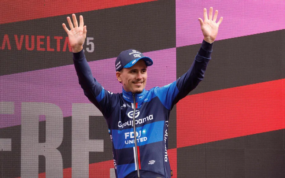 David Gaudu surprend lors du sprint final et s'empare du maillot rouge à l'issue de la 4e étape du Tour d'Espagne