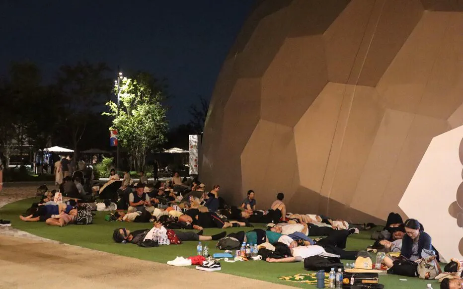 Des dizaines de milliers de visiteurs bloqués à l'Exposition universelle d'Osaka