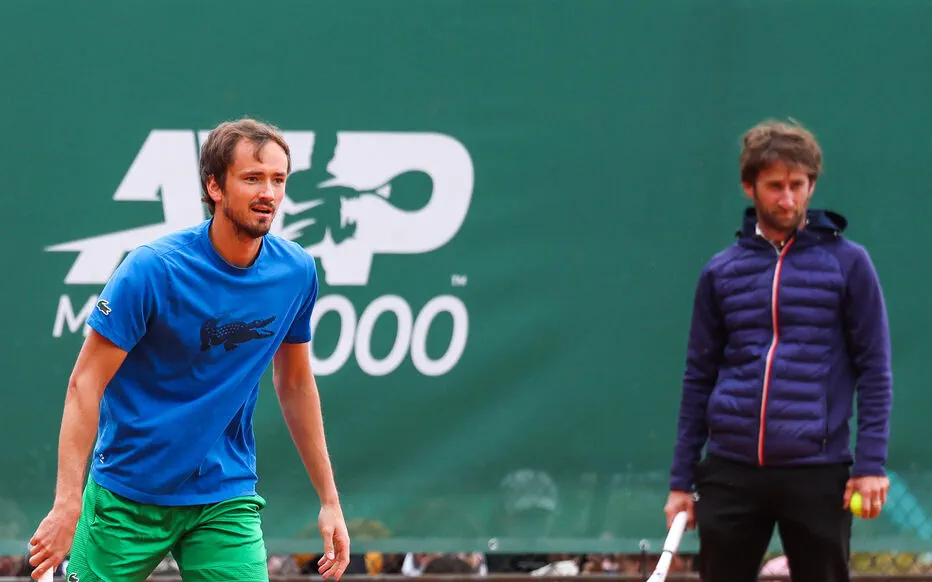 La fin d'une belle collaboration : Gilles Cervara et Daniil Medvedev se séparent