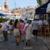 La place des Lices, le cœur de Saint-Tropez