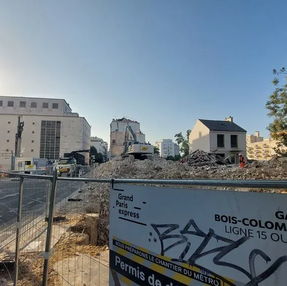 La transformation de Bois-Colombes prend vie : un nouveau chapitre pour le quartier