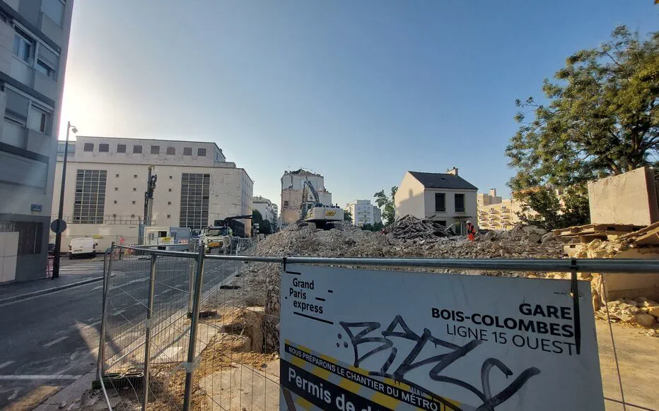 La transformation de Bois-Colombes prend vie : un nouveau chapitre pour le quartier