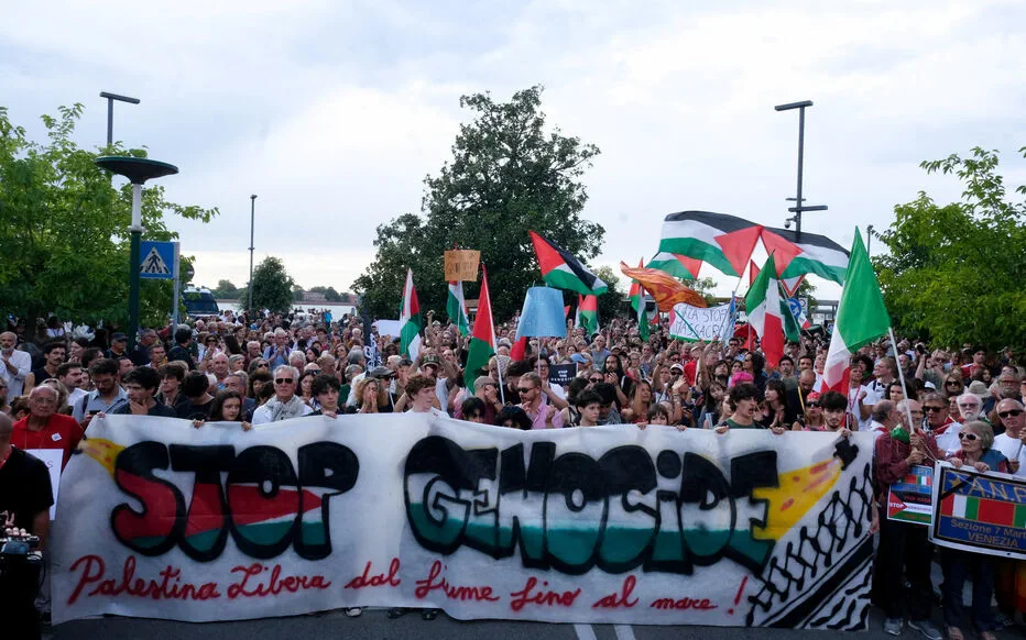 Manifestations anti-Israël lors du festival de Venise