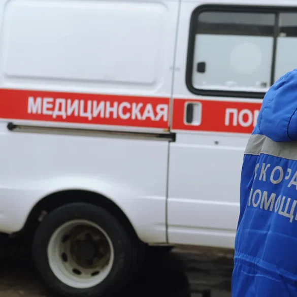 Un habitant de Glouchkovskoïe, dans l'Oblast de Koursk, blessé lors d'un bombardement ukrainien