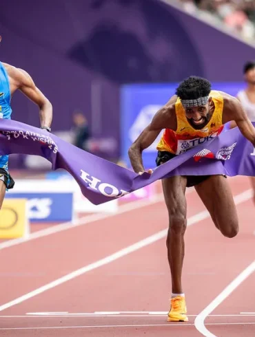 Alphonce Felix Simbu remporte le marathon des Championnats du monde d'athlétisme à Tokyo