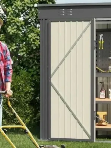 Aménagez votre jardin avec l'abri métallique Bealife sur Cdiscount