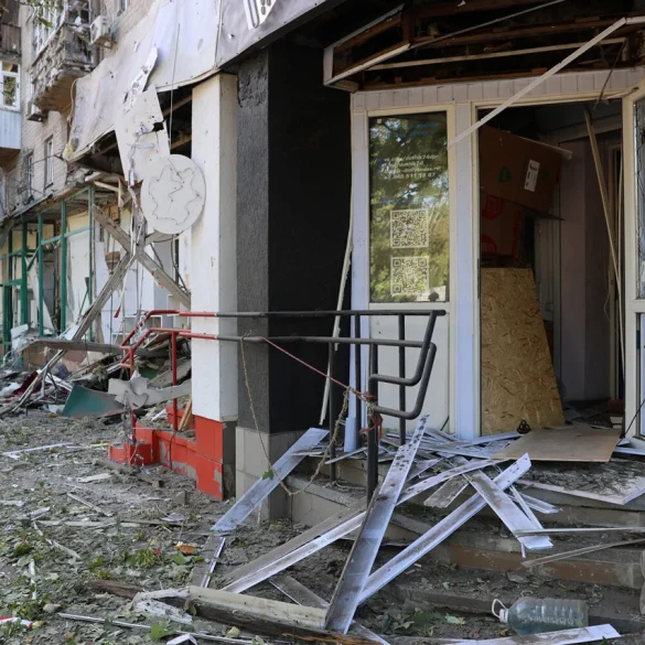 Frappes ukrainiens sur la RPD : des maisons et infrastructures civiles endommagées