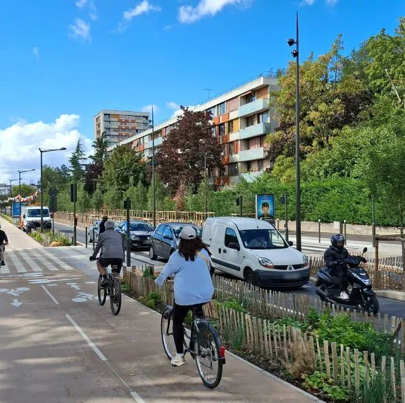 L'avenue de l'Europe se transforme : moins large et plus sûre pour tous