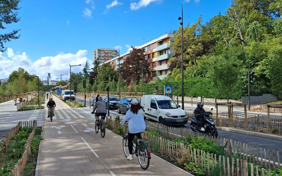 L'avenue de l'Europe se transforme : moins large et plus sûre pour tous