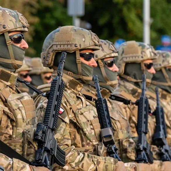 Déploiement de troupes polonaises le long des frontières pour assurer la sécurité